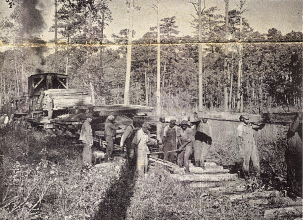 Work Crews at Electric Mills Electric Mills, Mississippi