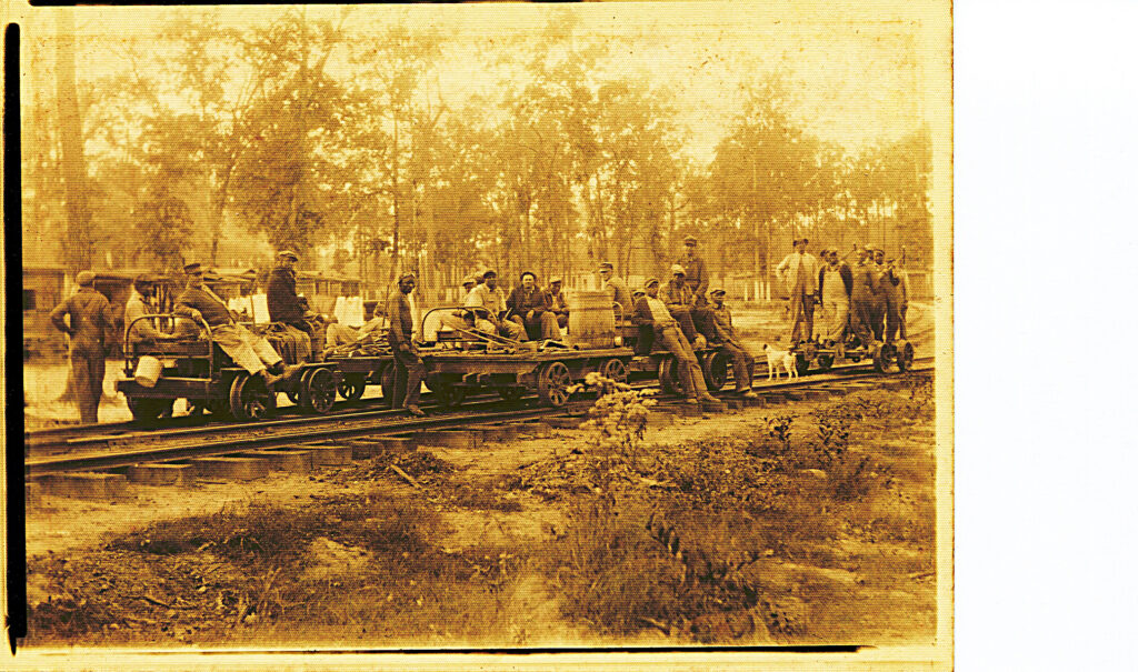 Work Crews at Electric Mills Electric Mills, Mississippi